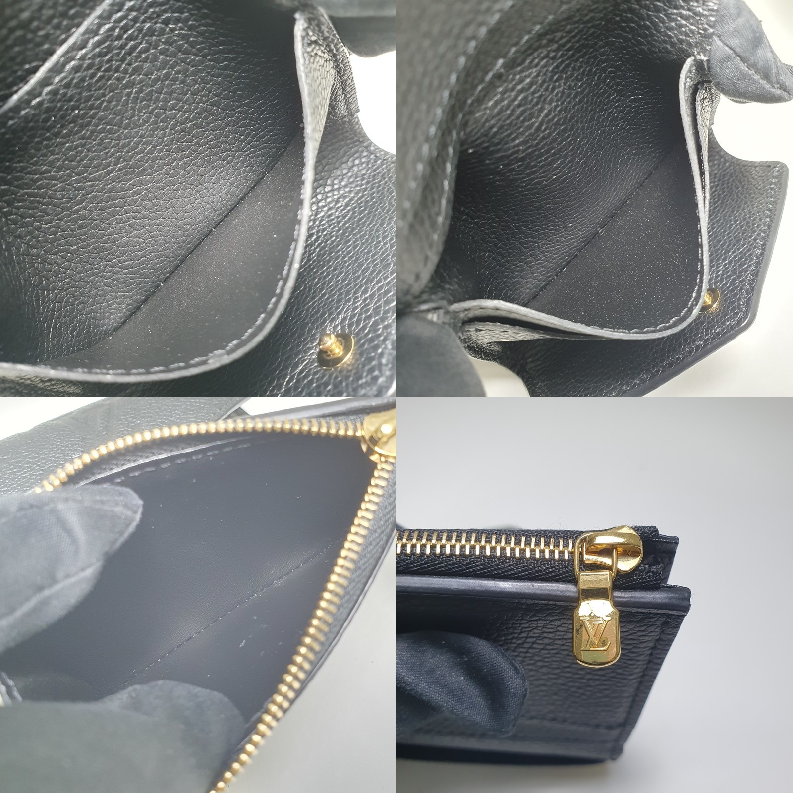 TARIFF FREE Authentic Louis Vuitton Zoe Mini Empreinte M62935 Guaranteed LF546