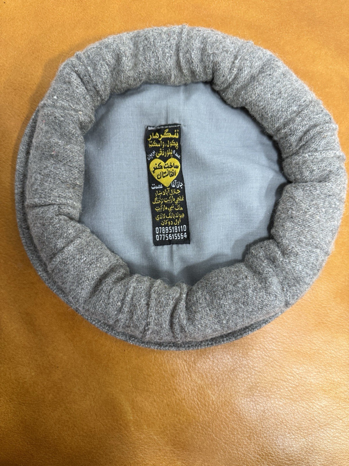 100% WOOL AFGHAN PAKOL PAKUL KUFI CHITRAL BERET HAT CAP GENUINE AFGHANISTAN TOPI