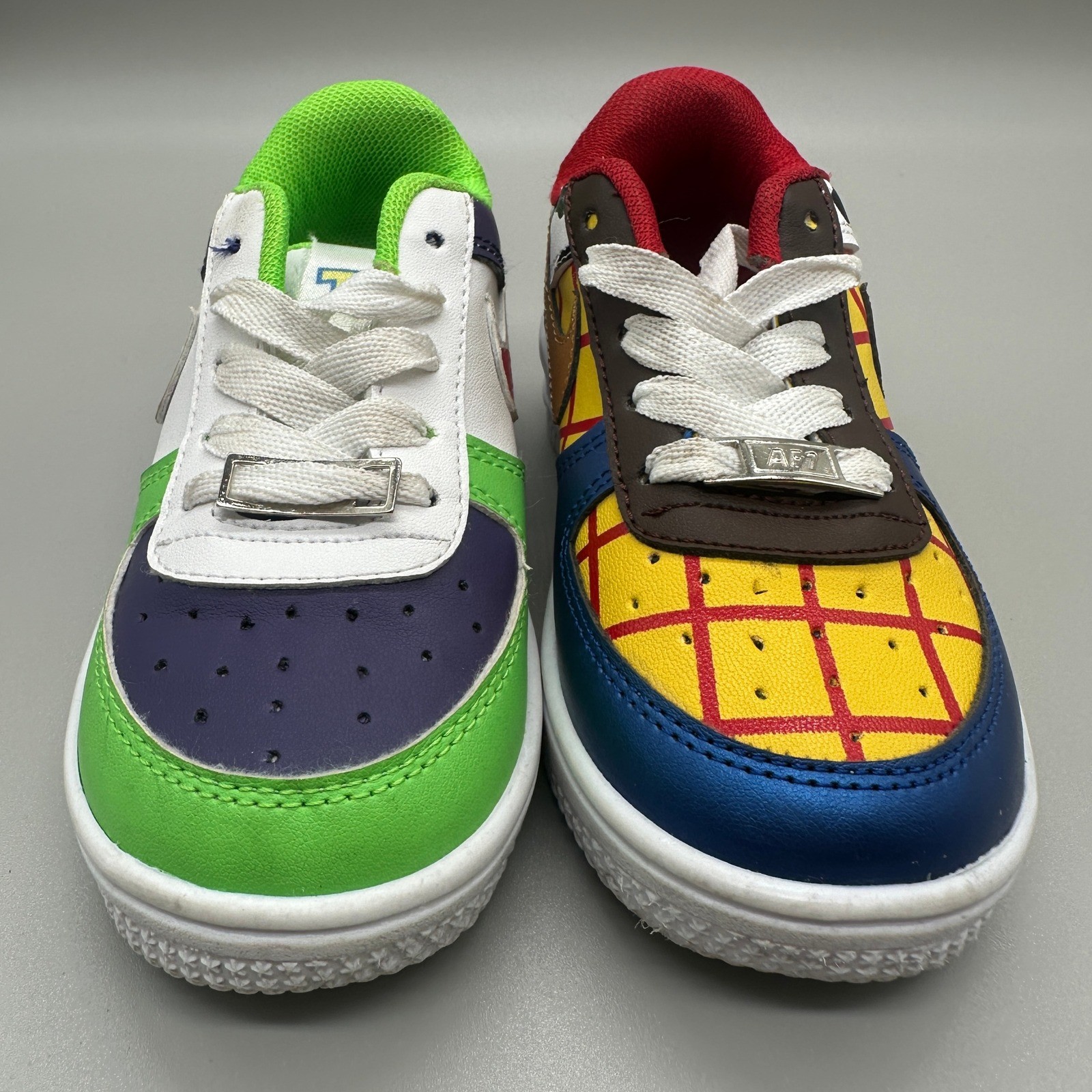 Toy Story Custom Nike Air Force 1 Sneakers Toddler 10C-11C Colorful Woody Buzz