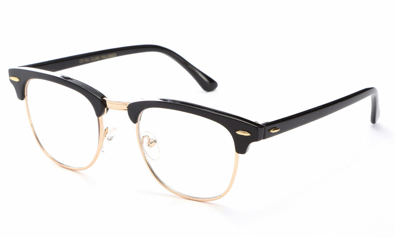 Interview Smart Clear Lens Glasses Fake Vintage Nerd Geek Retro Hipster UV 100%