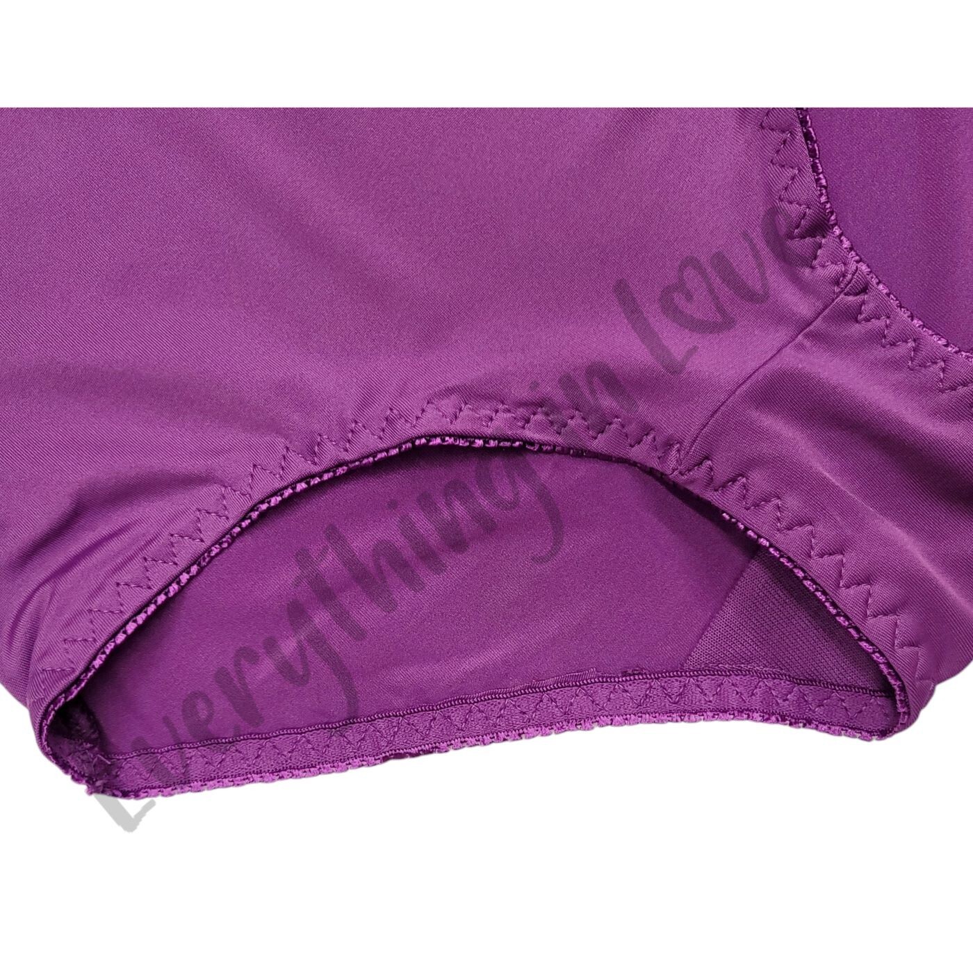 Wakoii Mid-High Waist Stretch Nylon Breathable Full Coverage Satin Brief Panties
