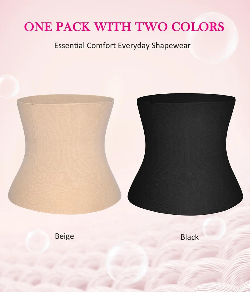 Waist Trainer Training Body Shaper Underbust Cincher Tummy Belt Shapewear Corset