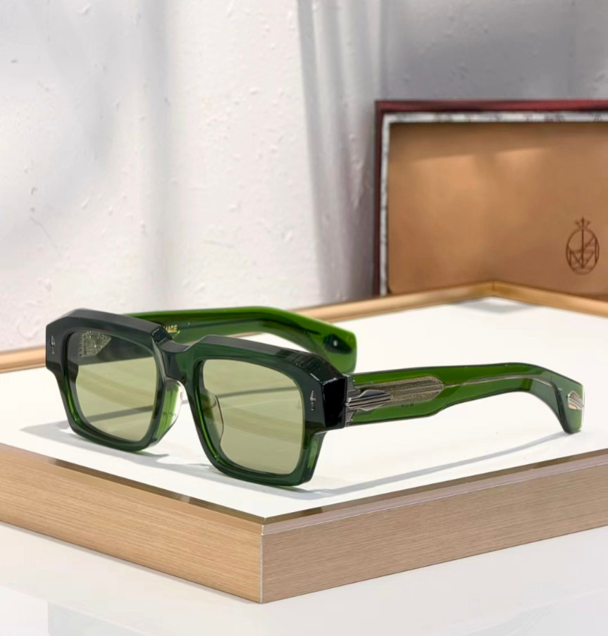 Jacques Marie Mage DAKOTA Sunglasses Green/Light Green 54-19-146mm With Case New