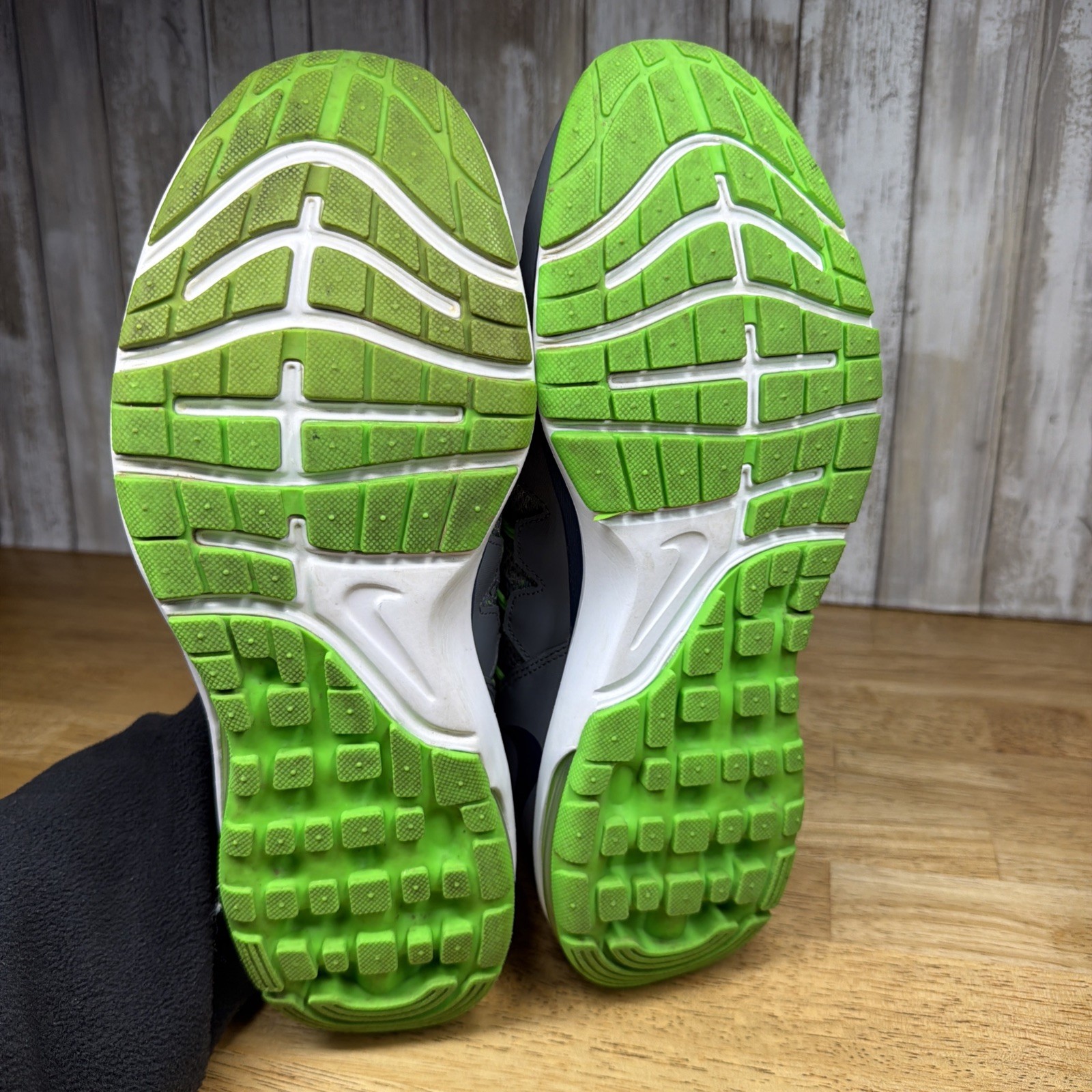 Men’s Nike Air Max Dynasty Grey/Lime Green/White Size 10