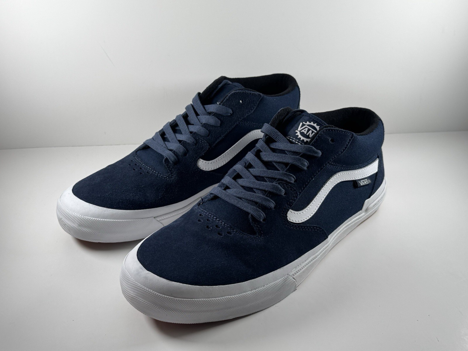 Vans Bmx Style 114 Sneakers Men’s Size 10.5 Navy/White VN0A2Z3VNAV