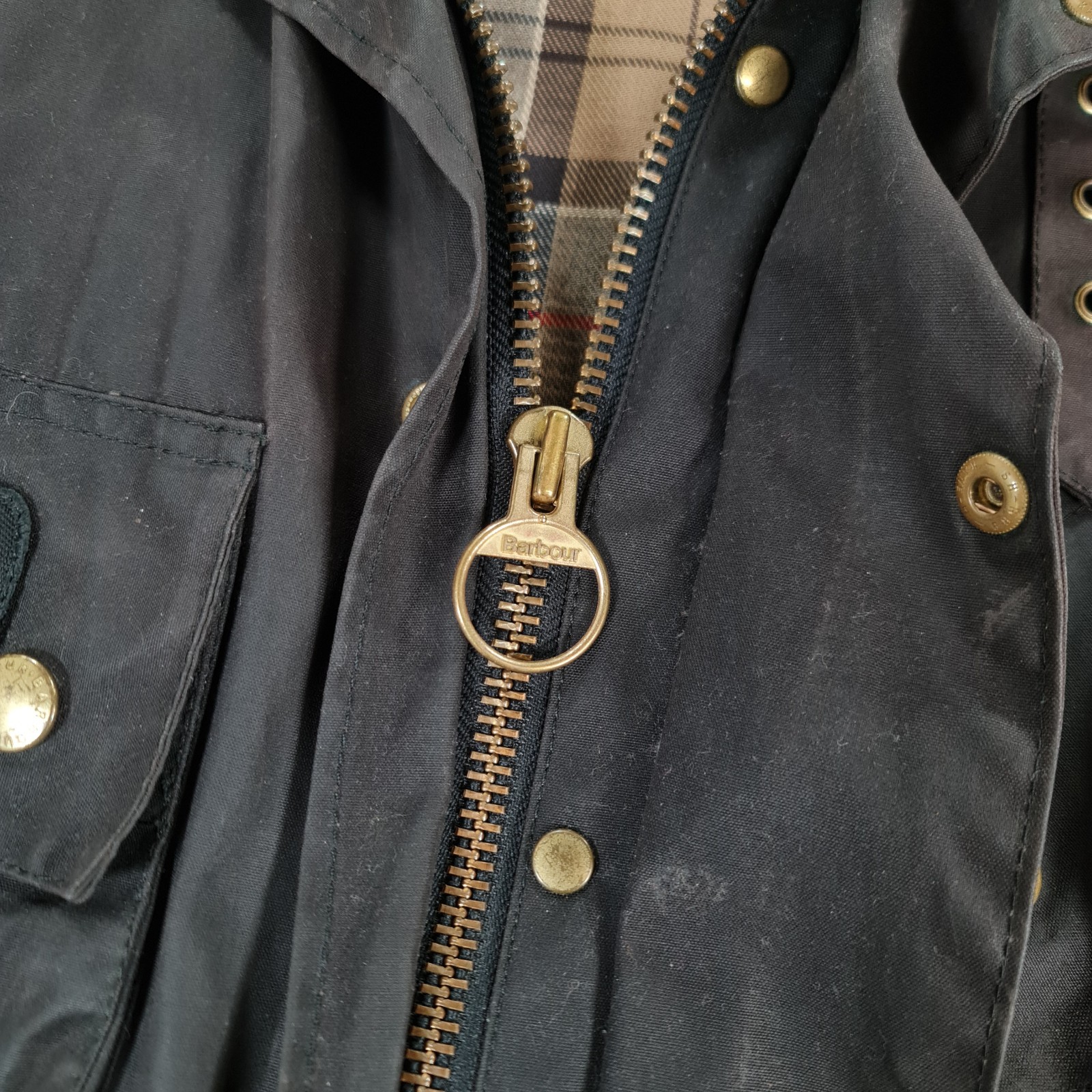 Barbour A7 Wax Jacket Mens Brown C42 / 107 cm Belted Waterproof Coutry