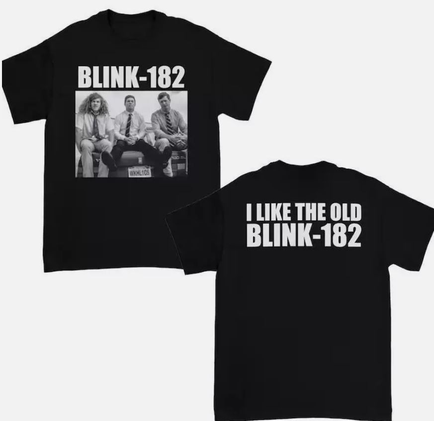Workaholics I Miss The Old Blink 182 unisex t-shirt