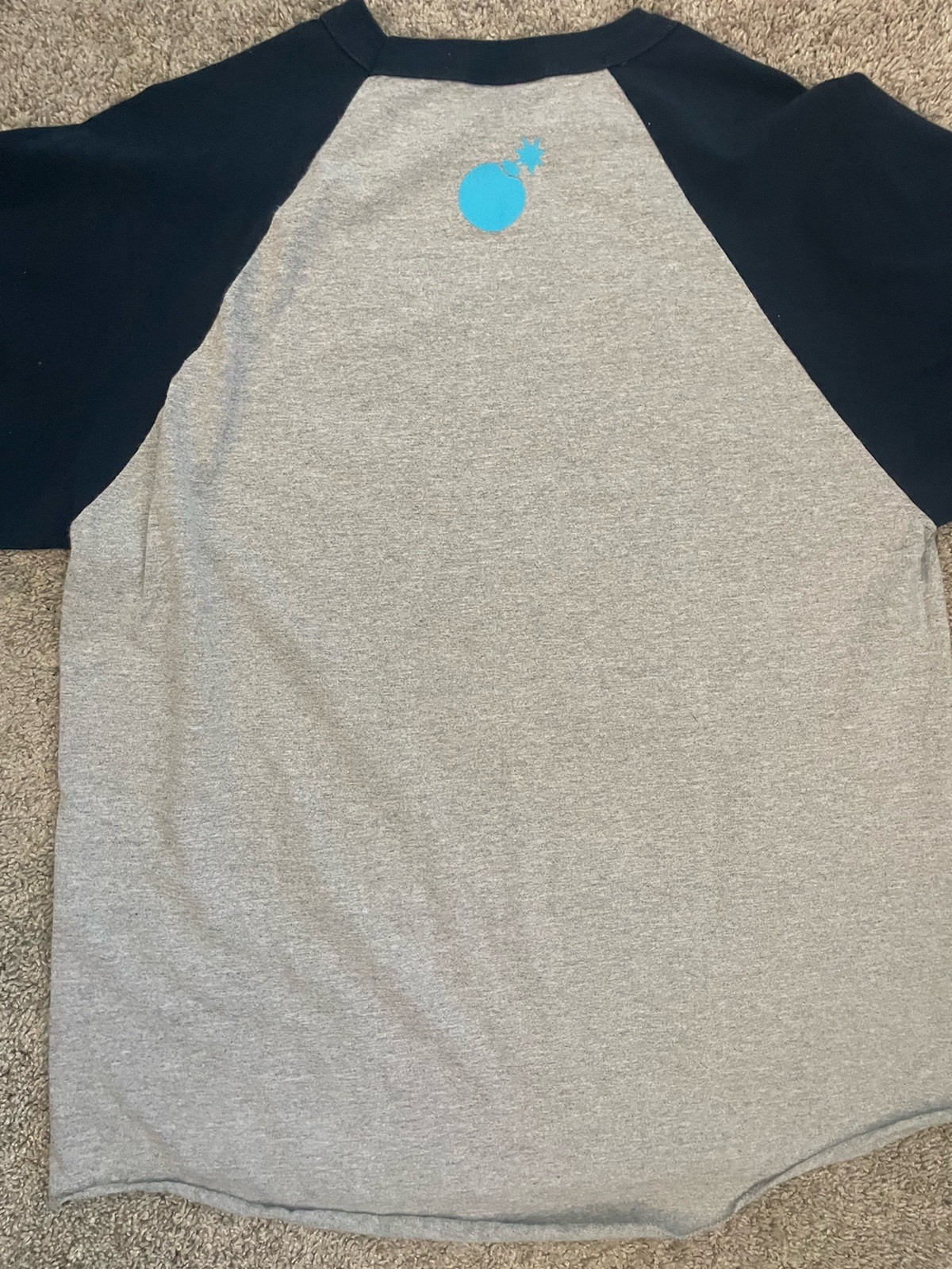 Vintage The Hundreds Skateboarding Tee Baseball T-Shirt Men’s Sz Large 90’s Y2k