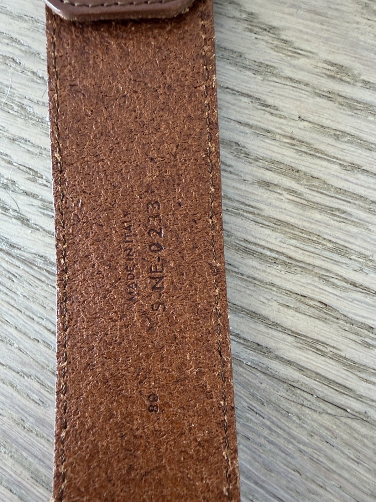 Authentic Celine Brown Belt Size 80cm