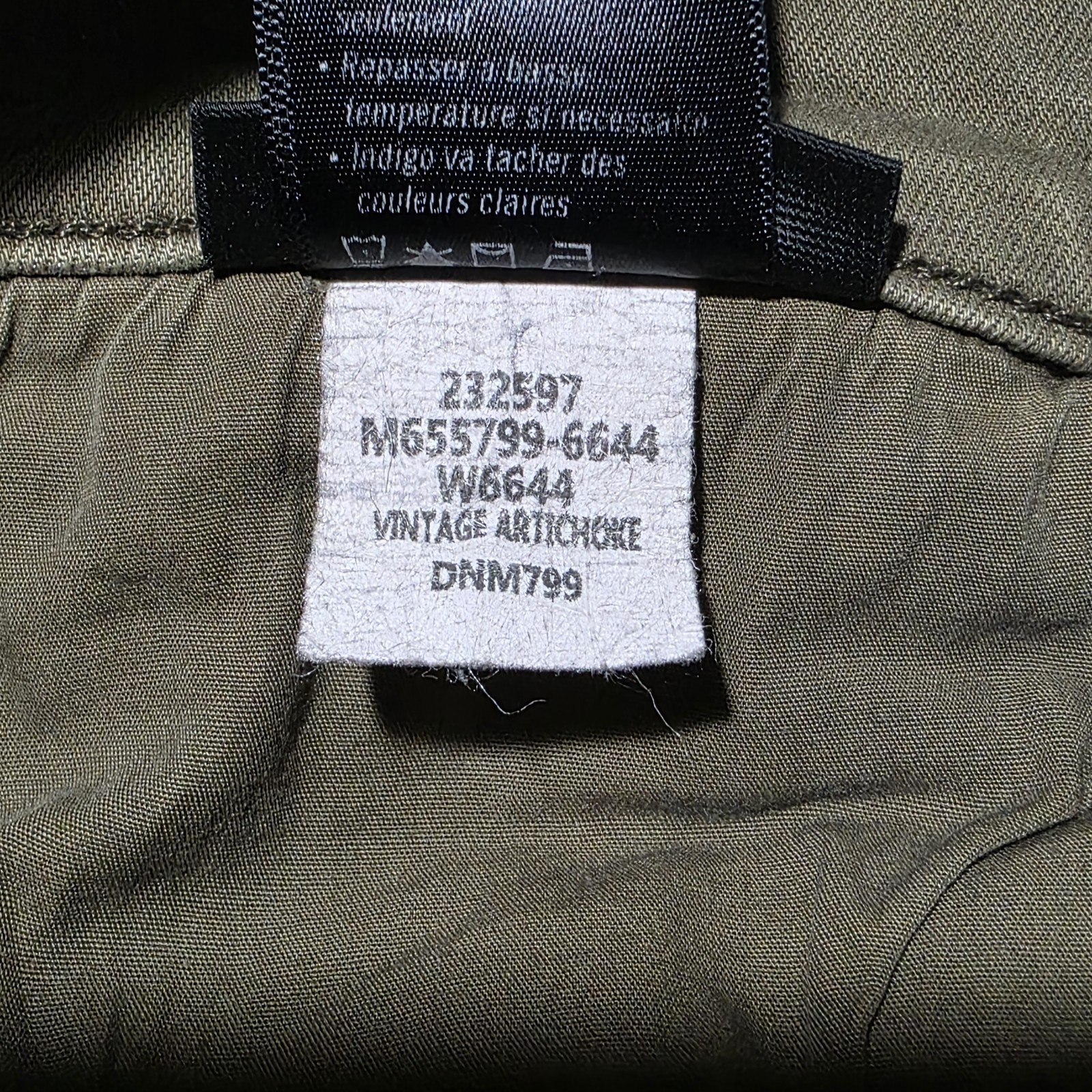 Paige Federal Slim Straight Pants Mens 33 Vintage Artichoke Olive Green Stretch