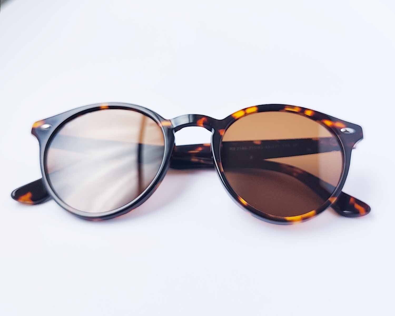 Ray-Ban Sunglasses RB2180 Polished Light Havana Frame Brown Lens 49mm Unisex