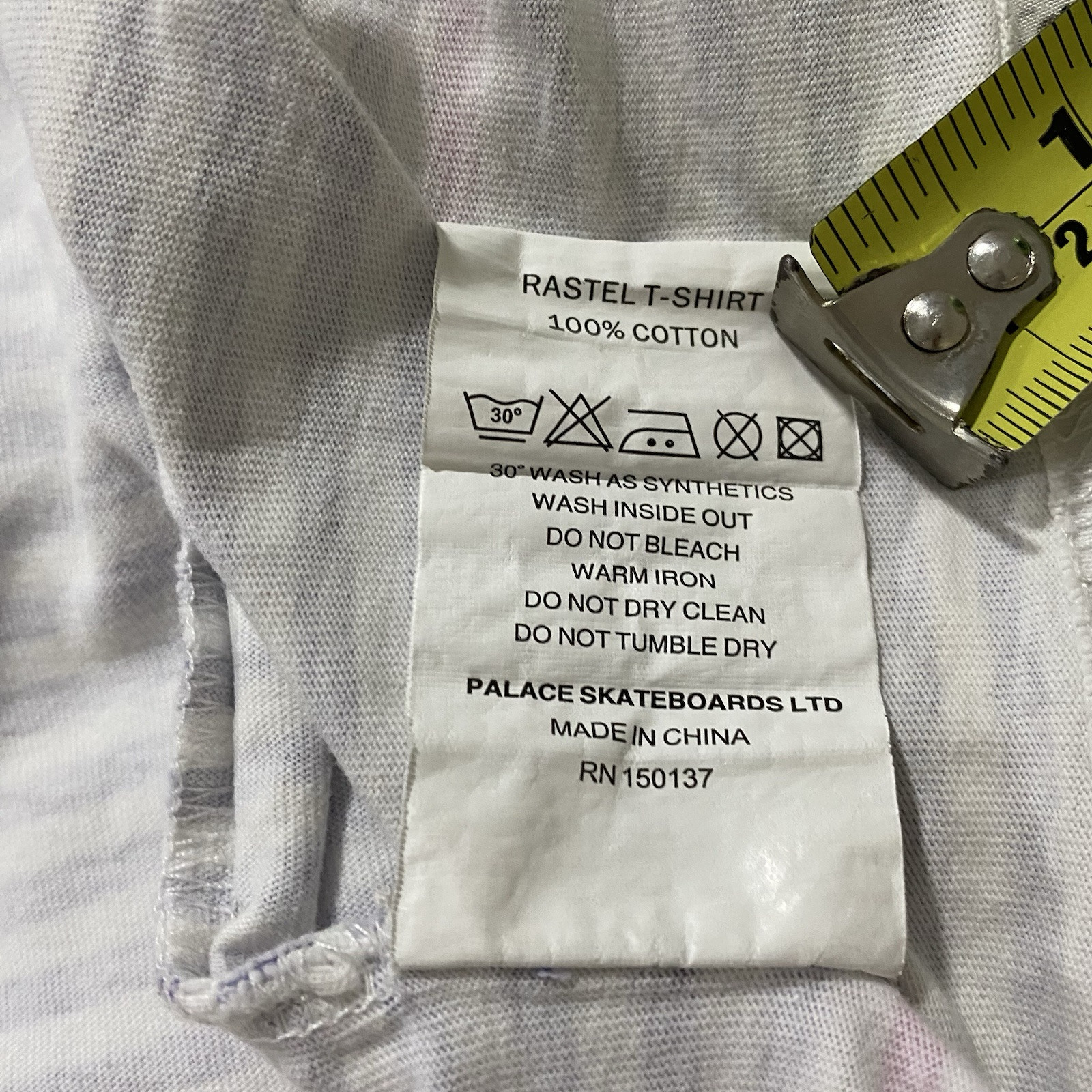 Palace SS19 Purple Rastel T-Shirt Size Medium Authentic