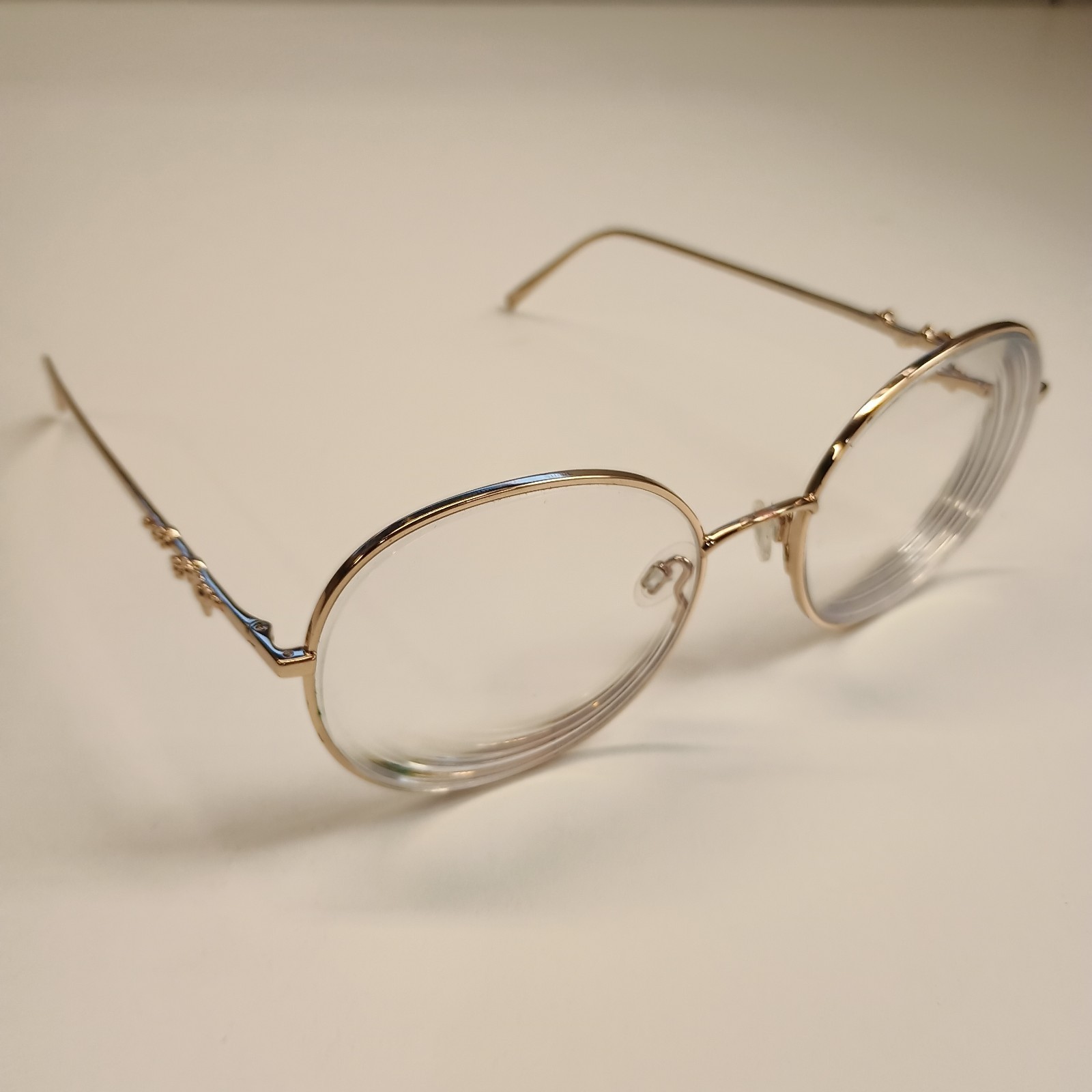 Warby Parker Wilding Leith 2403 Gold Metal Eyeglasses 55/18-142 mm FRAMES ONLY