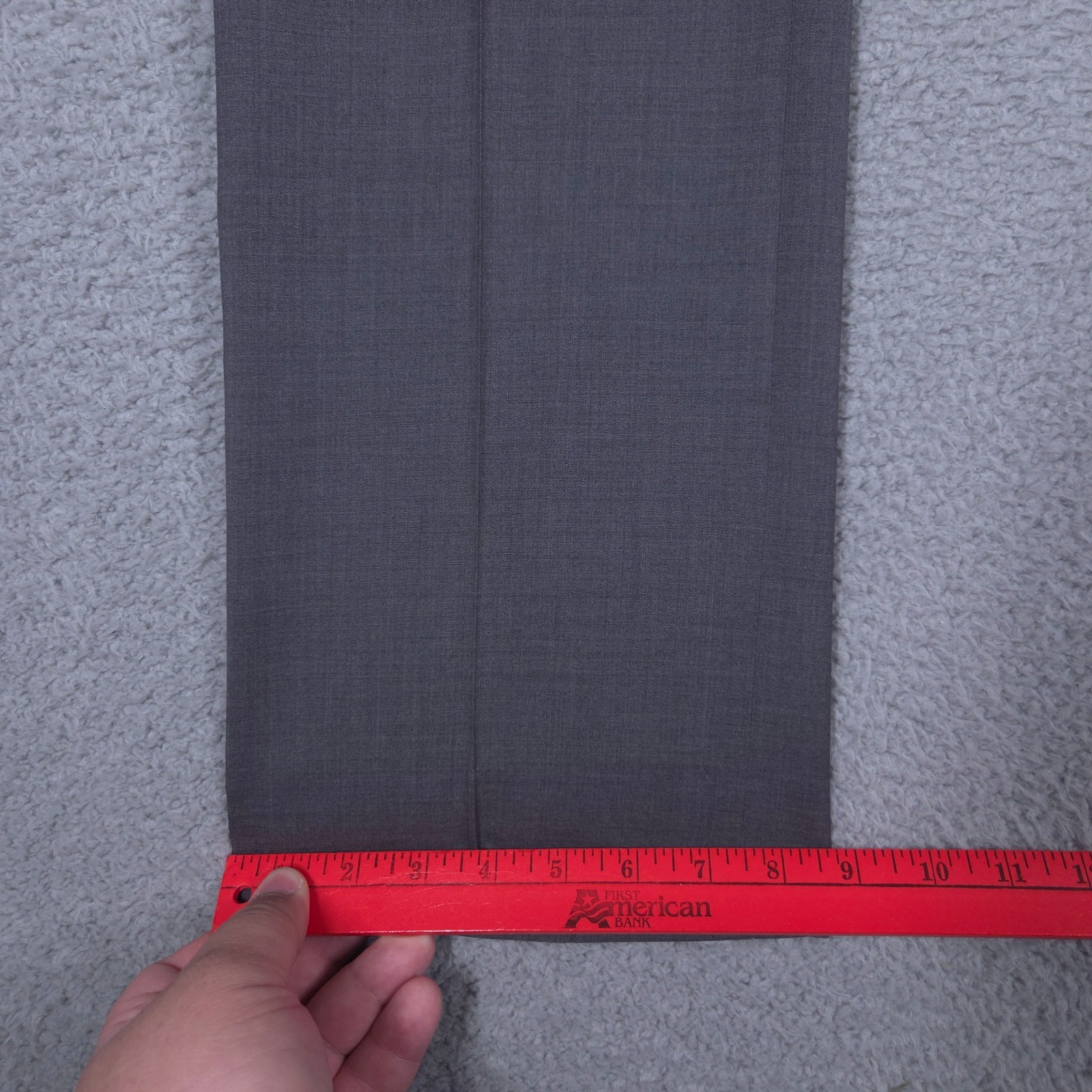 Ralph Lauren Black Label Pants Mens 32 (Fits 33×34) Charcoal Wool Trousers Italy