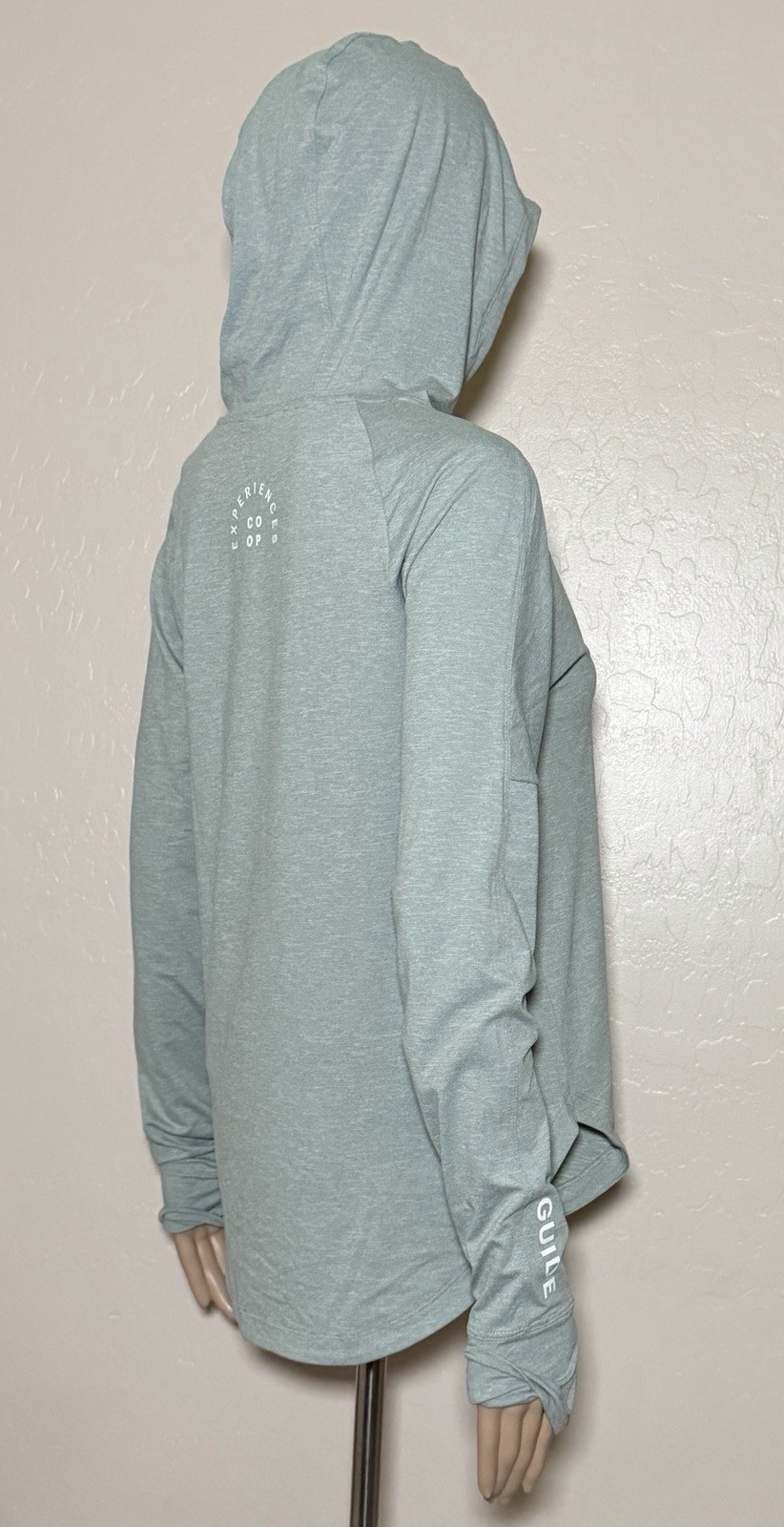 REI Co-op Womens X-Small Sahara Shade Hoodie Sea Olive Green Hike Active Top