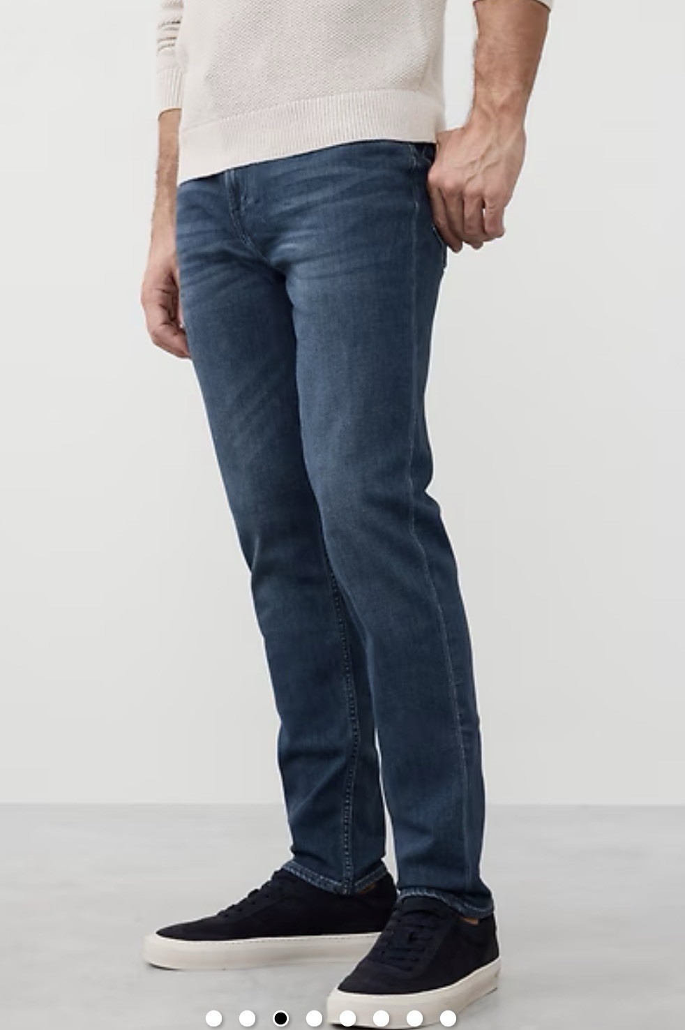 Banana Republic Premium Slim Fit Jeans Men Size 34 X 36 Travel Blue Wash Stretch