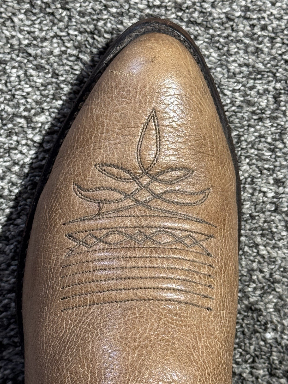 Dan Post Vintage Cowboy Boots Men’s Size 8 EW Calfskin Made in USA