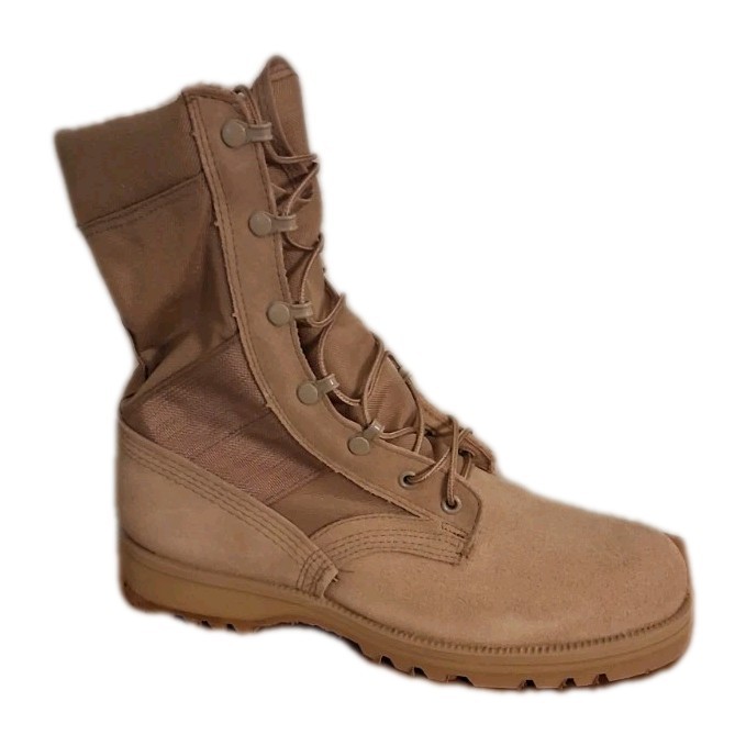 NEW McRae Army Combat Boots Hot Weather, Size 8R NSN 8430-01-514-5083
