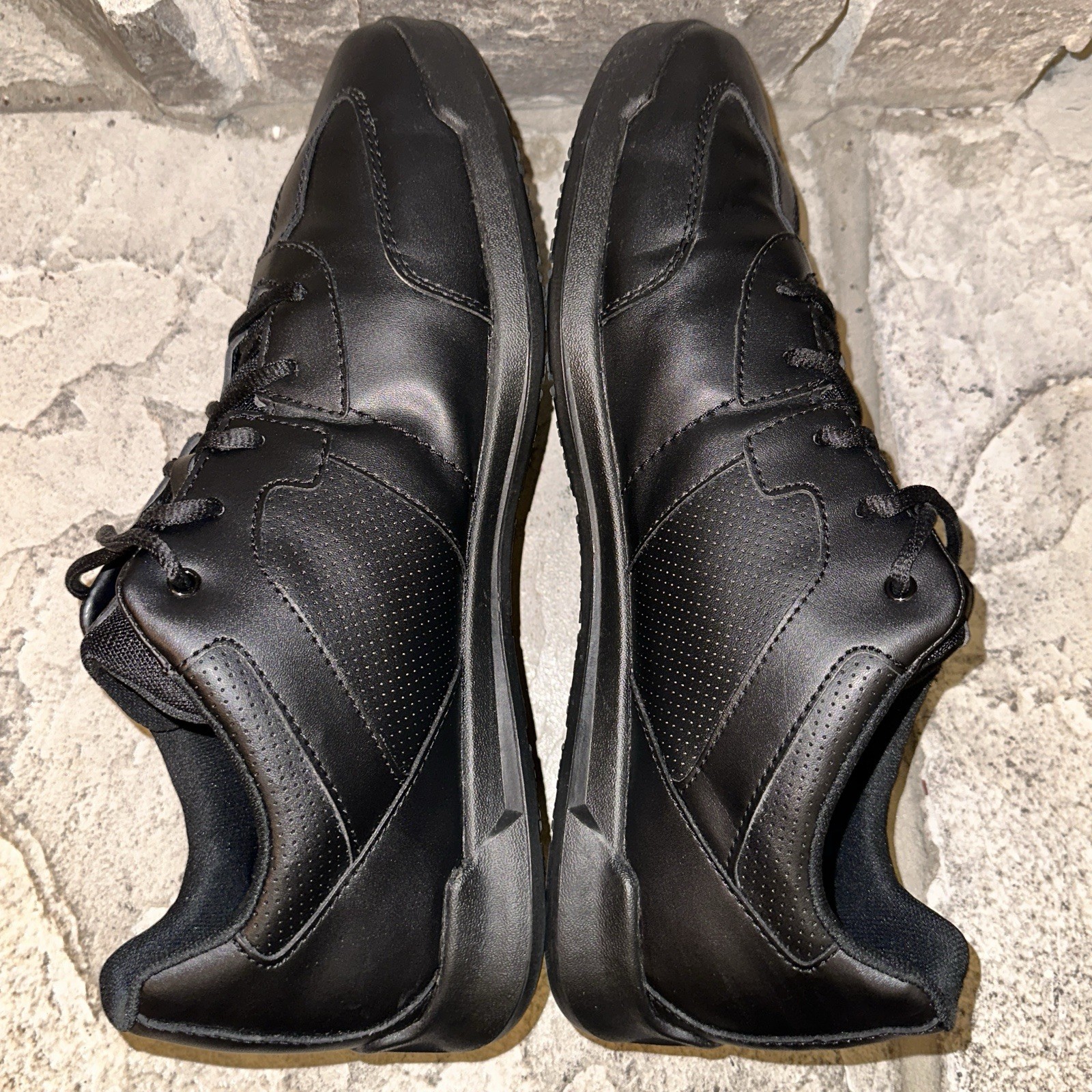 Mint Shoes for Crews Freestyle II Slip-Resistant Leather Bicycle Toe Shoes 12