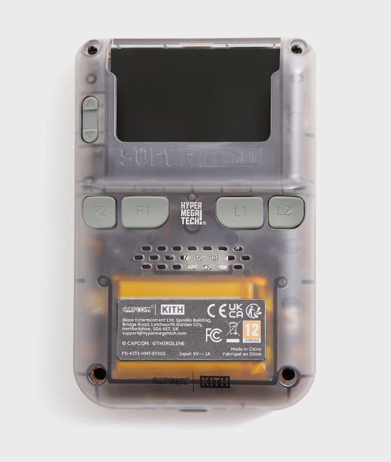 Kith Capcom Hyper Mega Tech Super Pocket Clear Brand New NIB Free U.S. Shipping