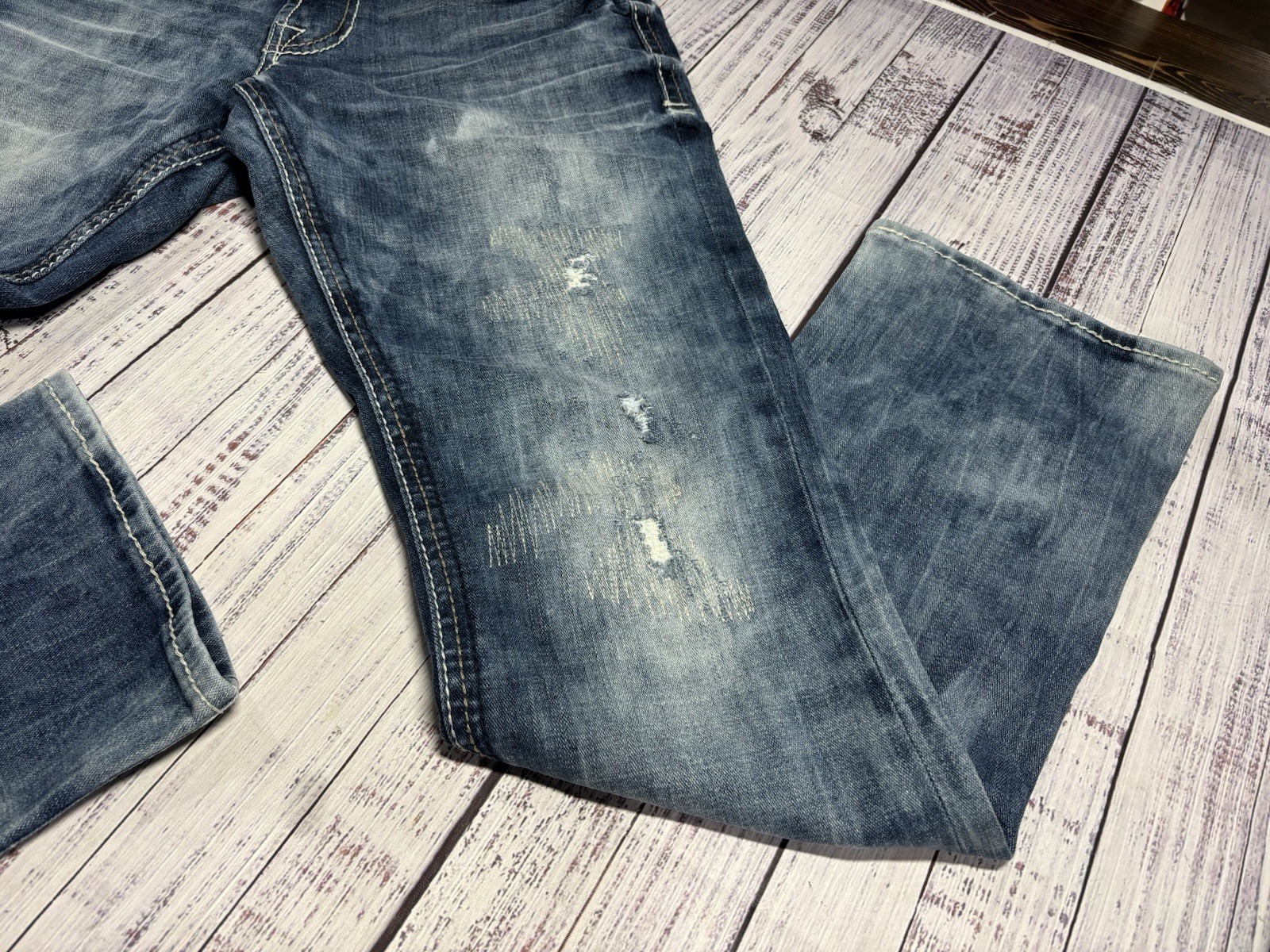 Mens Salvage Jeans Sz 29 X 32 Mayhem Regular Straight EXCELLENT Condition 1579