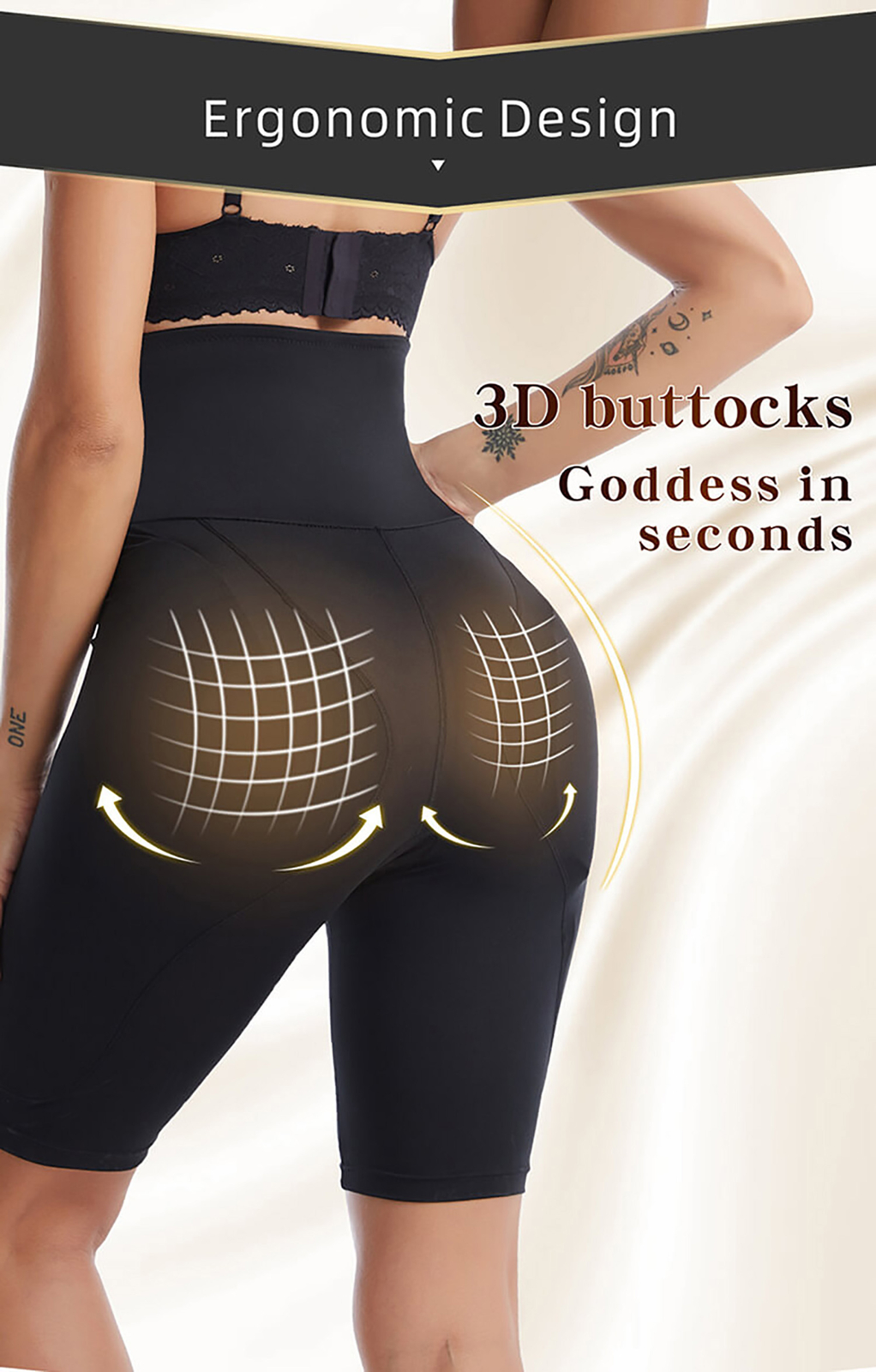 Women Hip Pads Hip Enhancer Shapewear Fake Butt Underwear Crossdressers Shaper
