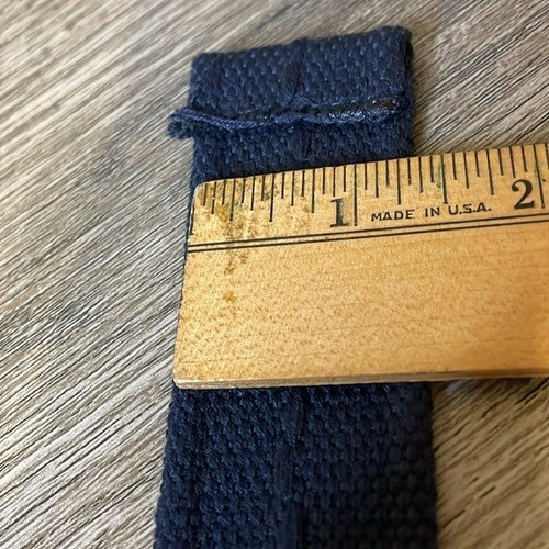 Wenzhou Double D-Rings Fabric Belt (Approx. 41” not including D-rings)