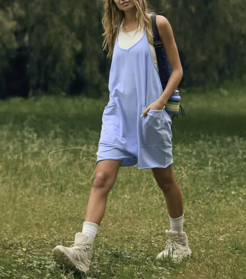 Free People – Movement – Blueberry – Hot Shot Romper Sz M