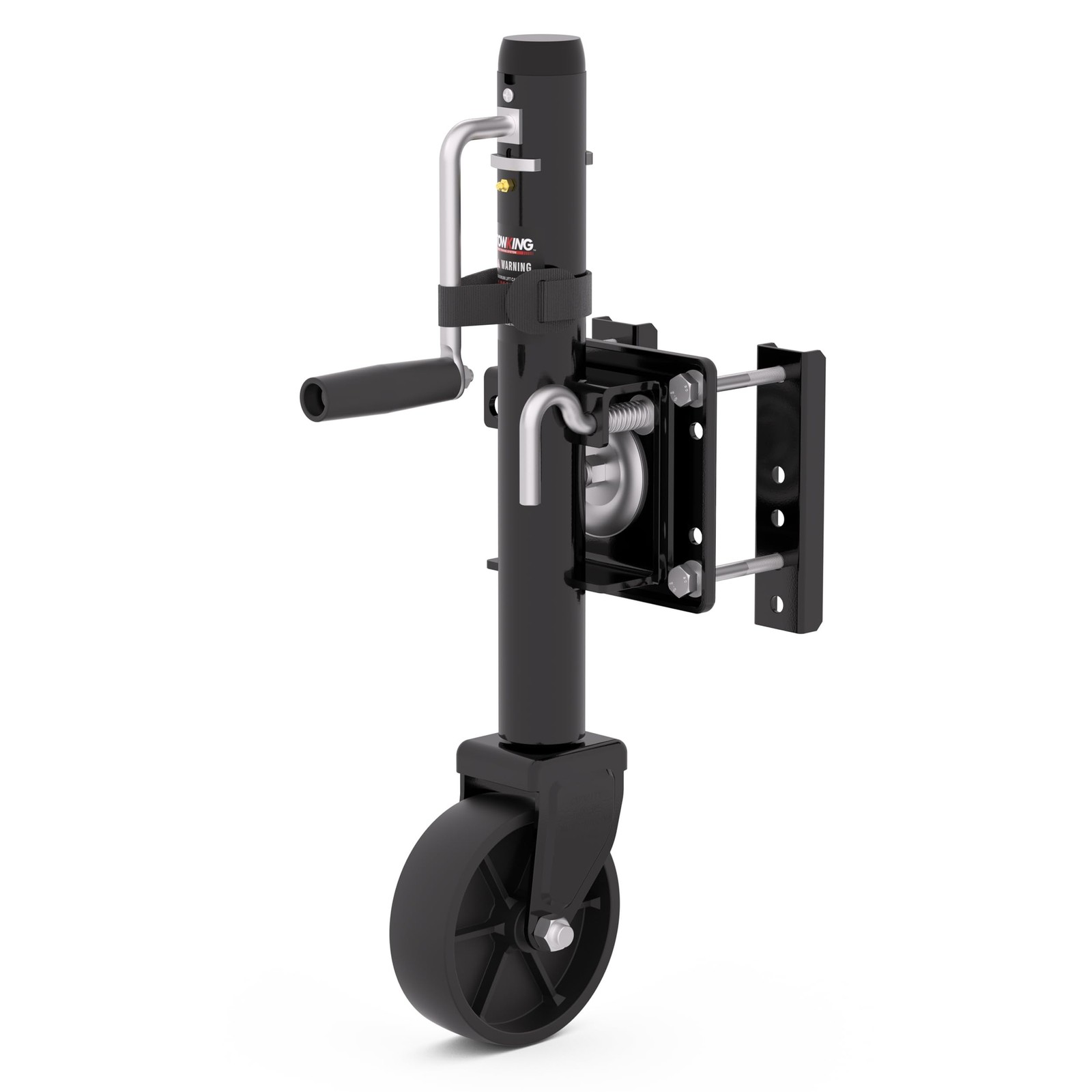 TOWKING 1200lb Boat Trailer Jack with Wheel 10 in Lift Utility