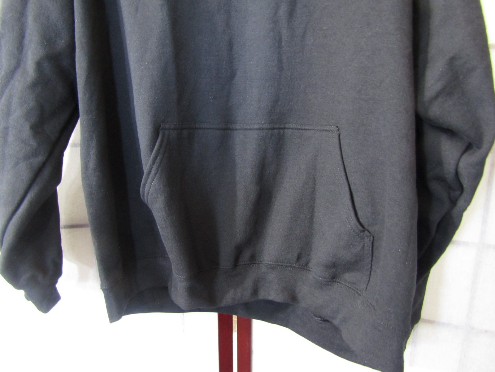 NWOT Gildan Solid Black Heavy Blend Pullover Hoodie Sweatshirt Men’s XL