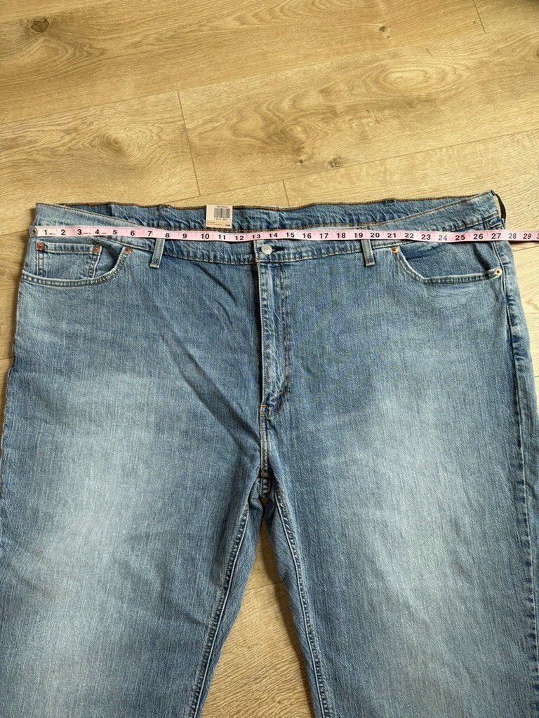 NWT Mens Levis 559 relaxed straight stretch jeans Big & Tall size 56×30 (55×28)
