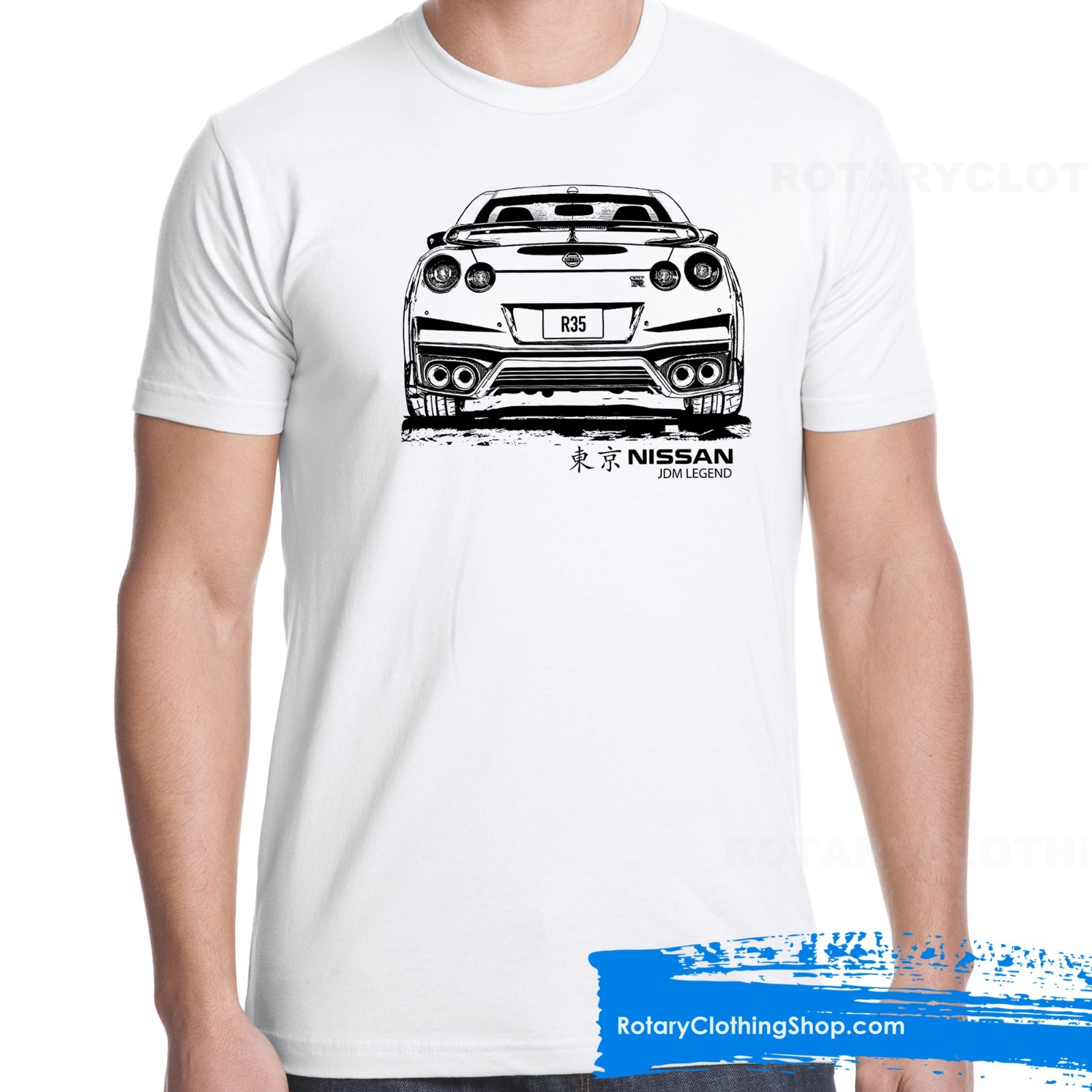 Nissan Skyline T-shirt GT-R R35- Jdm Legend collection GTR shirt