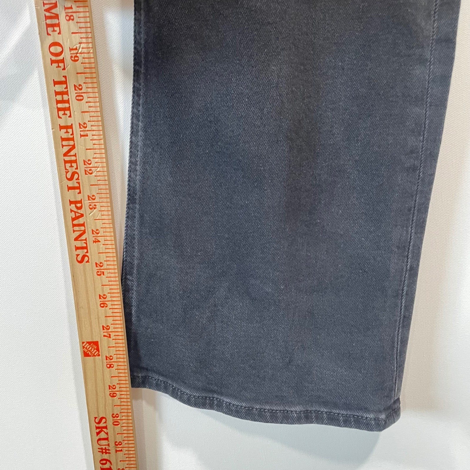 Diesel Zatiny 2007 Slim Bootcut Jeans Mens 36×30 (38×29) Washed Black RE064 NWT
