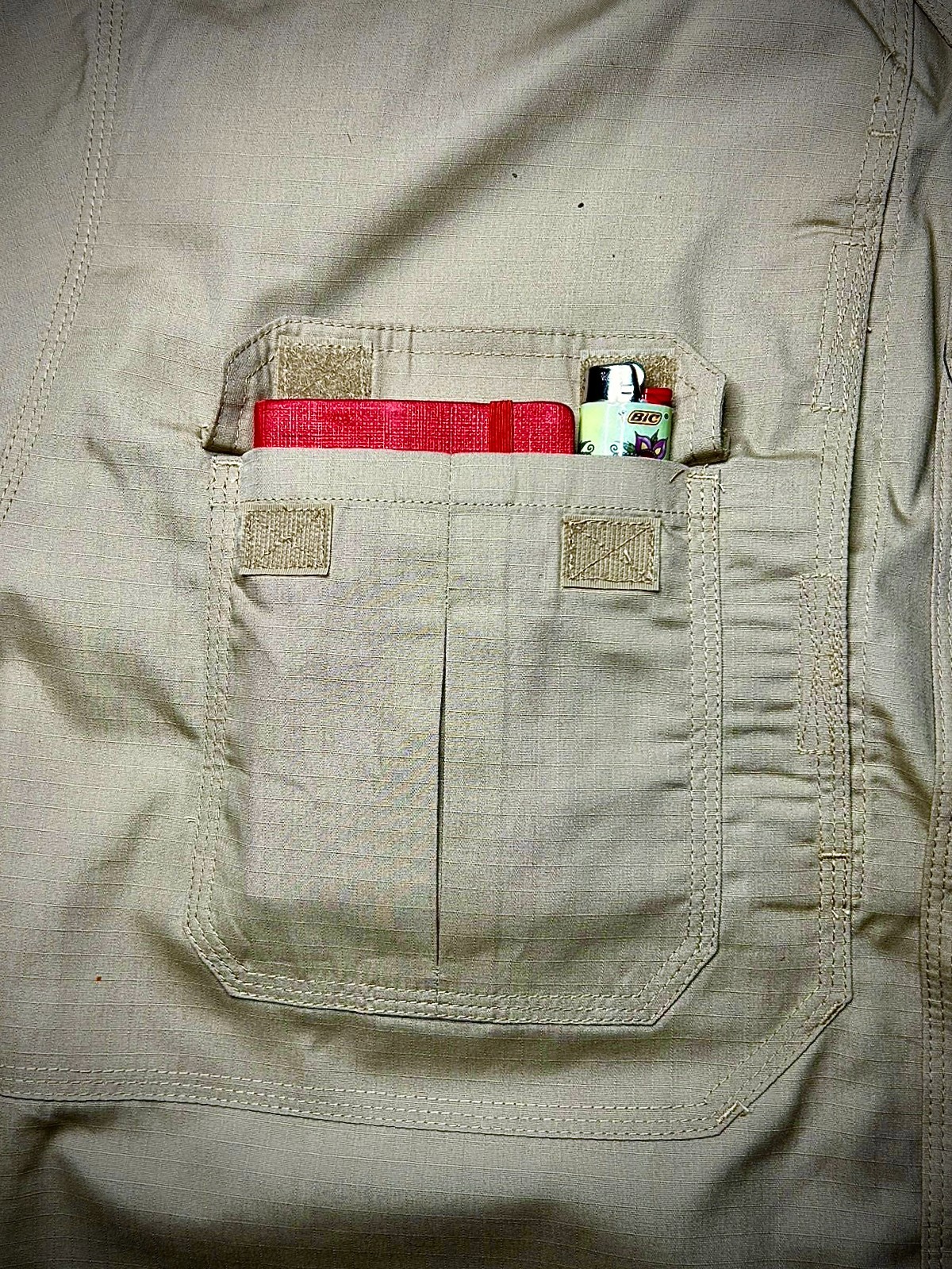 5.11 Tactical Taclite Pro Long Sleeve Shirt Men’s Ripstop Vented Patch Removed