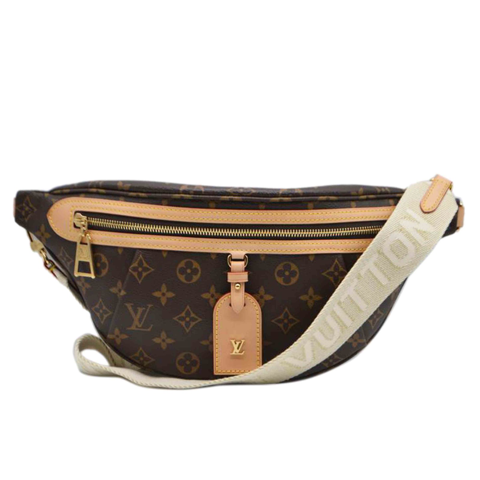 Louis Vuitton Monogram High Rise M46784 Women’s Belt Unisex New
