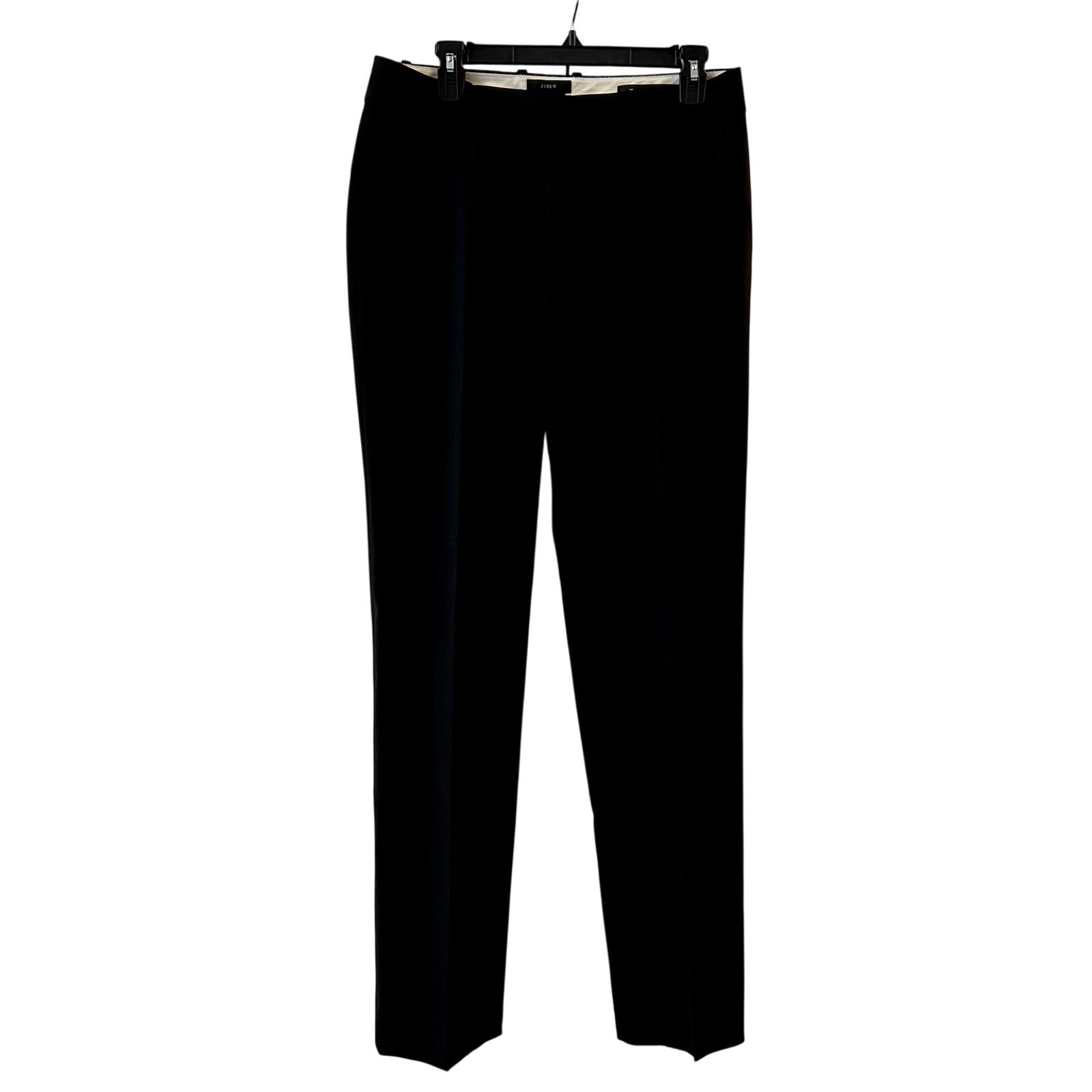 J. Crew Favorite Fit pants black Size 8 Italian Fabric wool