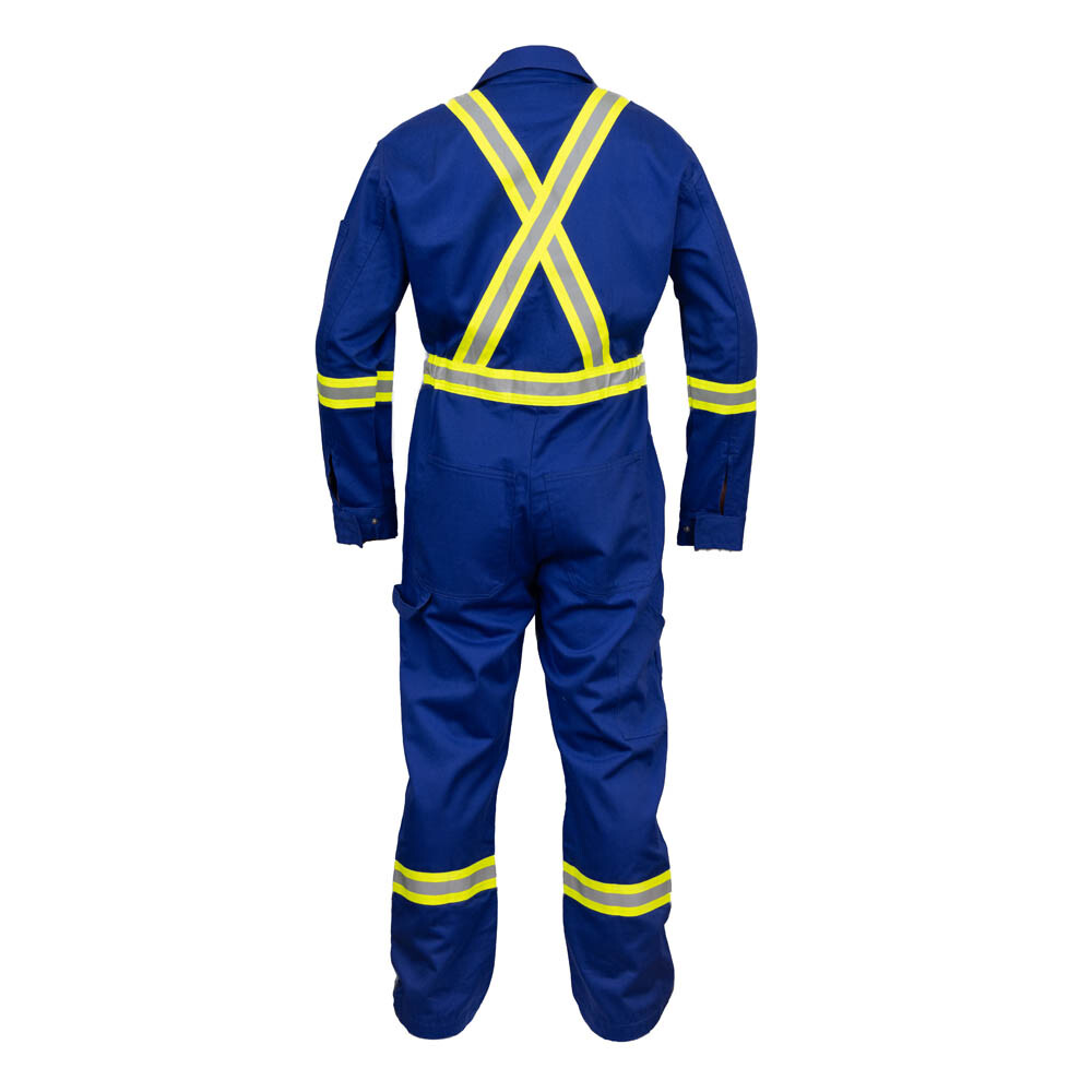Flame Resistant FR High Visibility Hi Vis Coverall