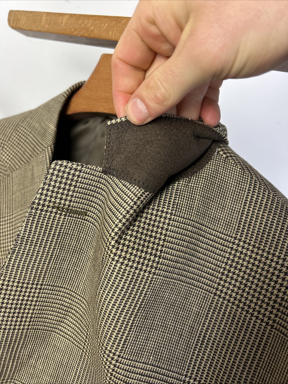 POLO RALPH LAUREN 44R Linen Glen Check Sport Coat Jacket Tweed Houndstooth BNWT