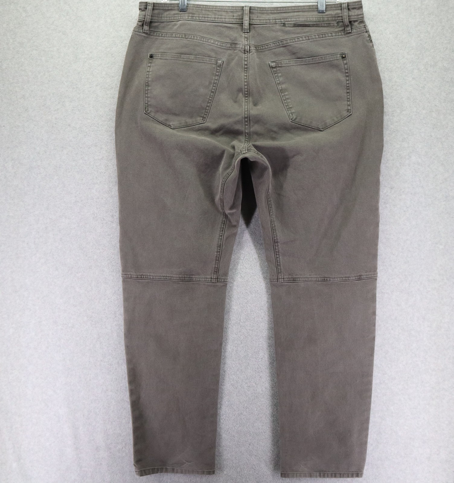Proof Pants Mens 38×34 Rover Double Knee Work Flex Canvas 5-Pocket Jeans Olive