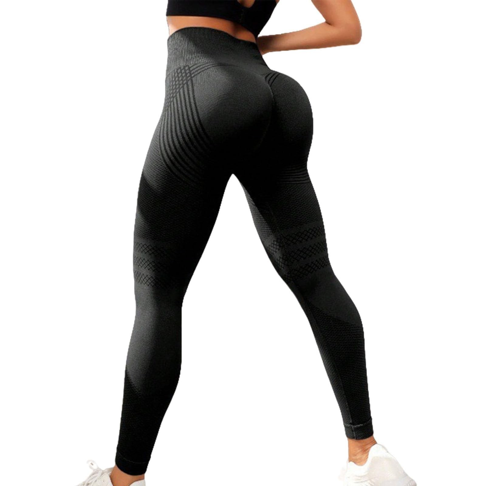 High Waist 3D Metabolic Booster Leggings Anti Cellulite Pants Women Workout Yoga