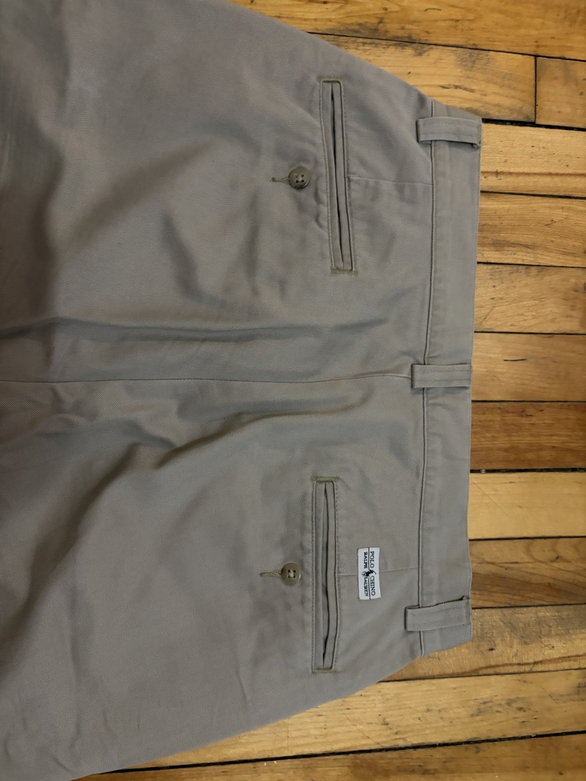 Polo Ralph Lauren Men’s Beige 100% Cotton Chino Pants 32×30