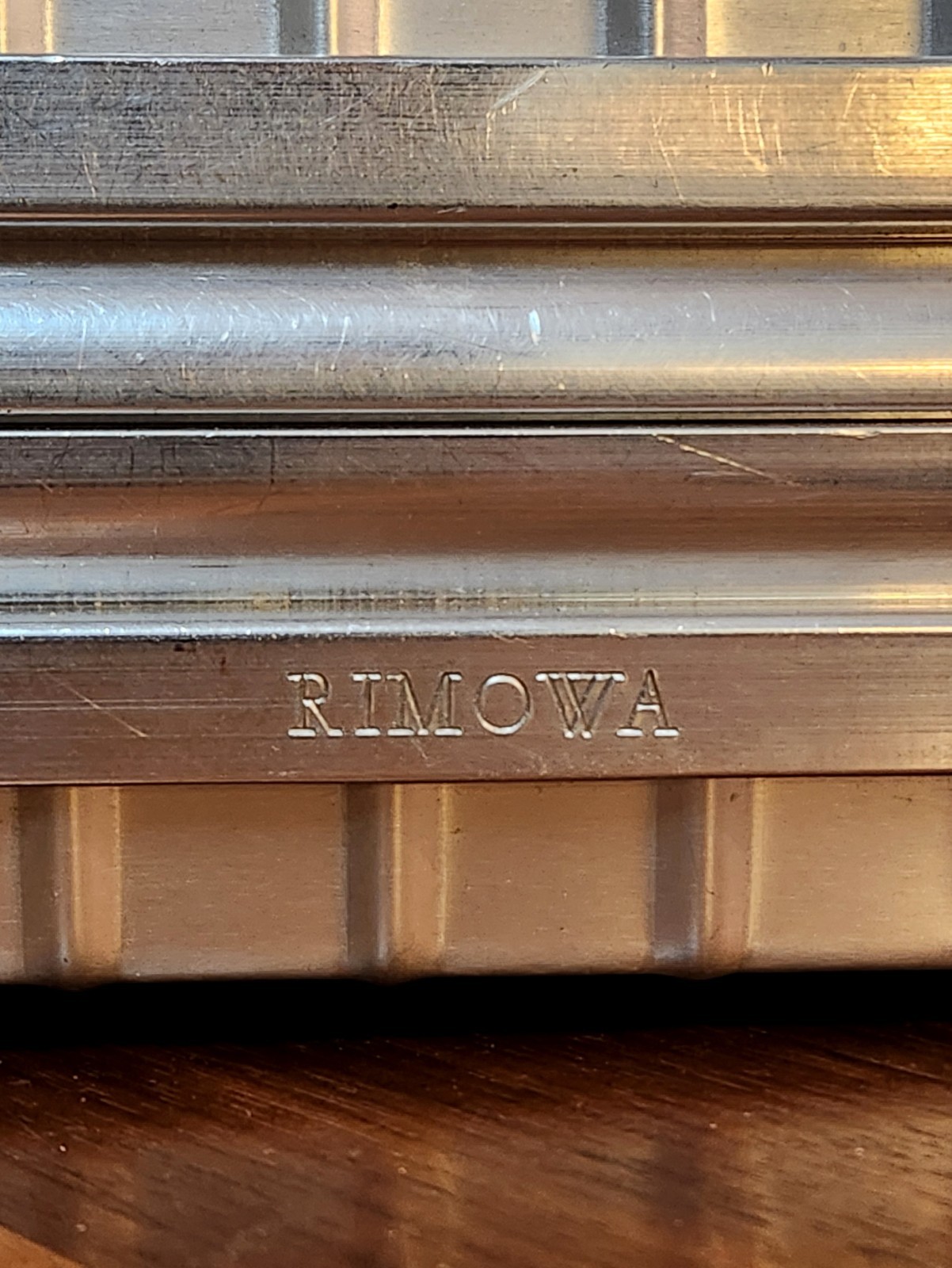 RIMOWA Piccolo MINI Handbag/Handbag – Aluminium – Genuine Pre-LVMH – RARE!