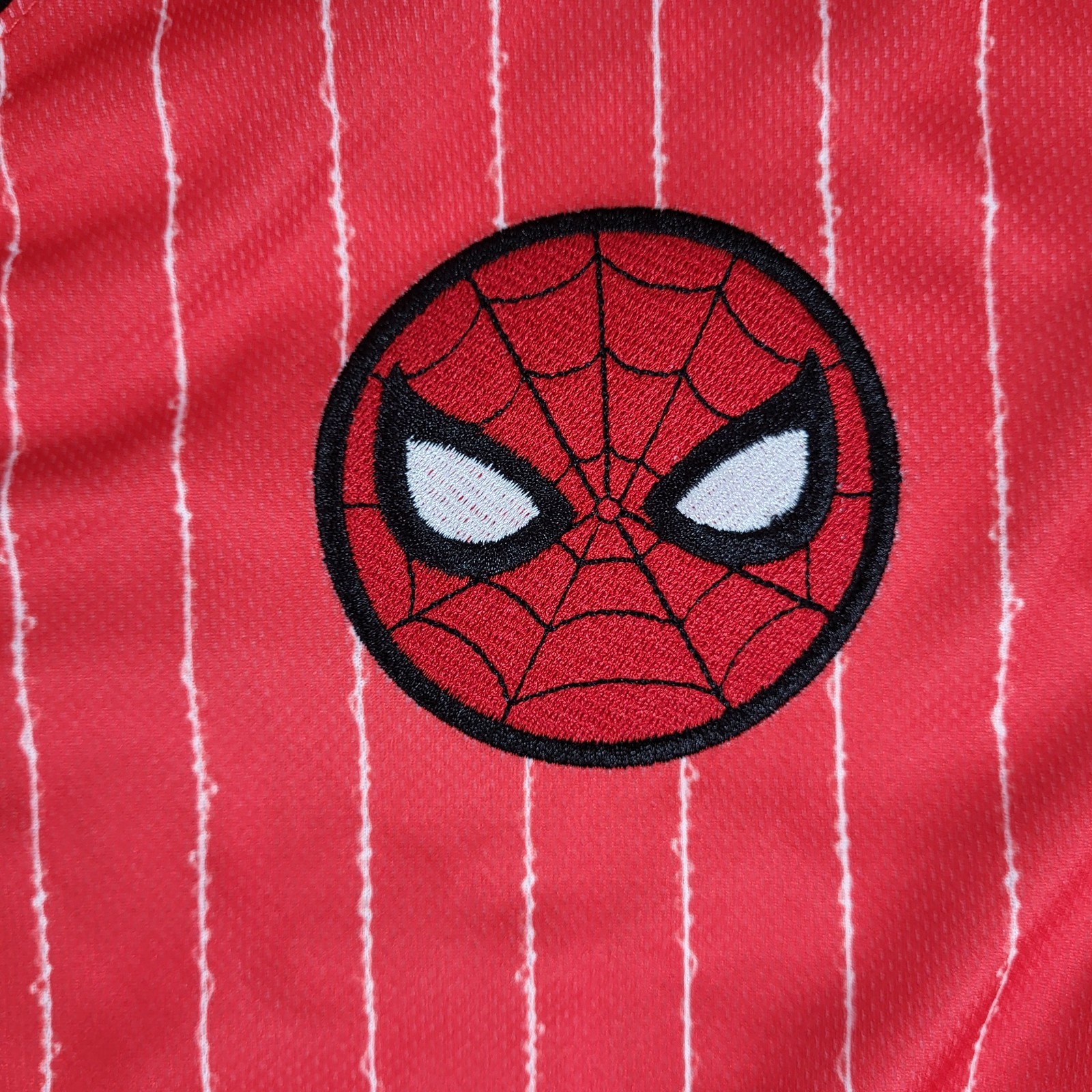 Spider-Man Marvel Baseball Jersey Boys XL (14/16) Red