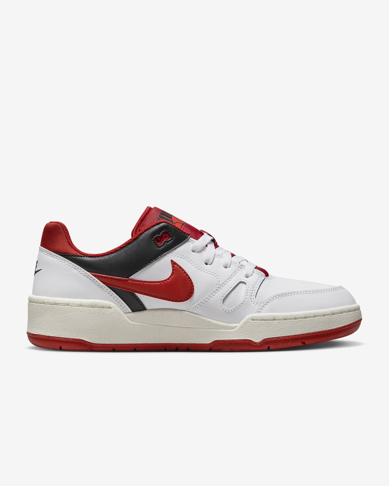 Nike Full Force Lo White Mystic Red Black Sail FB1362-102 sz 13 Men’s