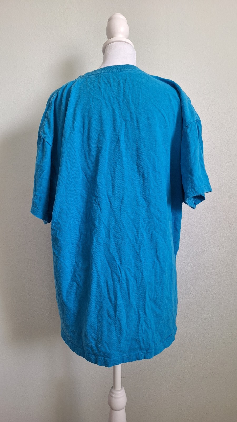 Sesame Street Cookie Monster Graphic T-Shirt Women’s Size L Blue Short Sleeve 3