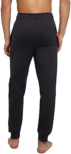 Men’s Pull On Pants Joggers, Ecosmart Fleece Sweatpants for Men, Lounge Pants
