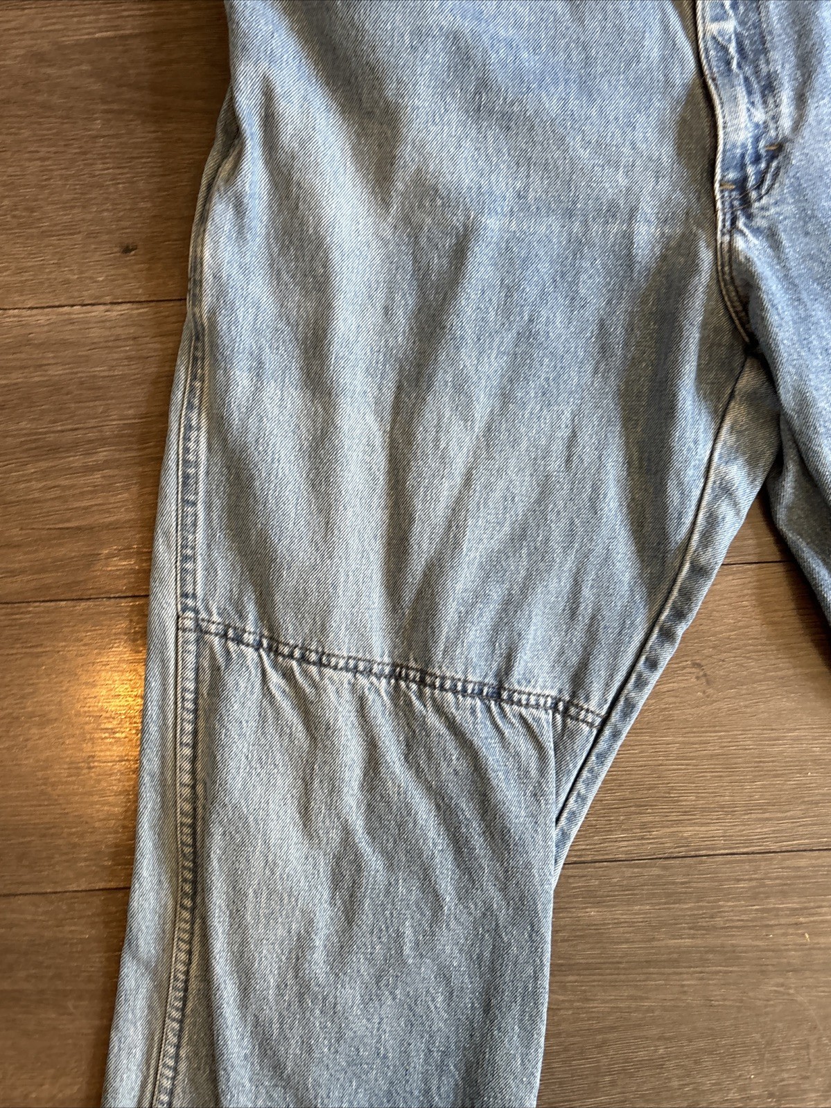 DRAGGIN JEANS Kevlar Lined 38×30 Motorcycle Biker Denim Jeans Fast Company VTG