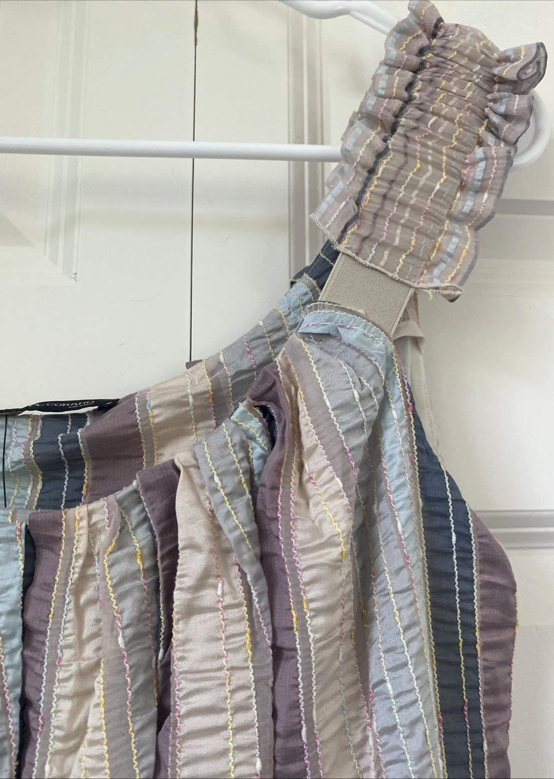 MAURIZIO PECORARO Silk Dress IT 40 US 6 Made Italy