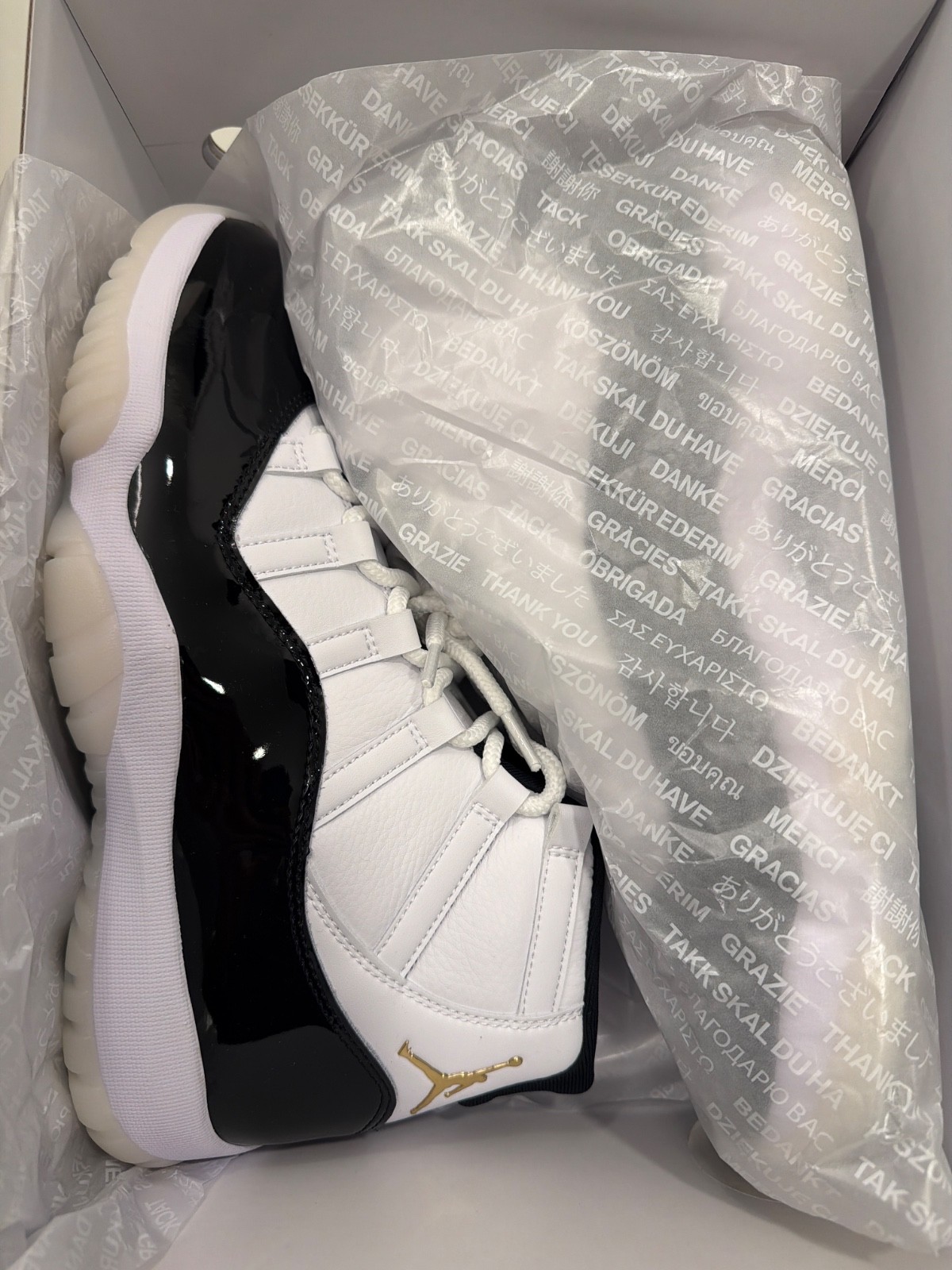 Size 10 – Jordan 11 Retro Mid Gratitude / Defining Moments