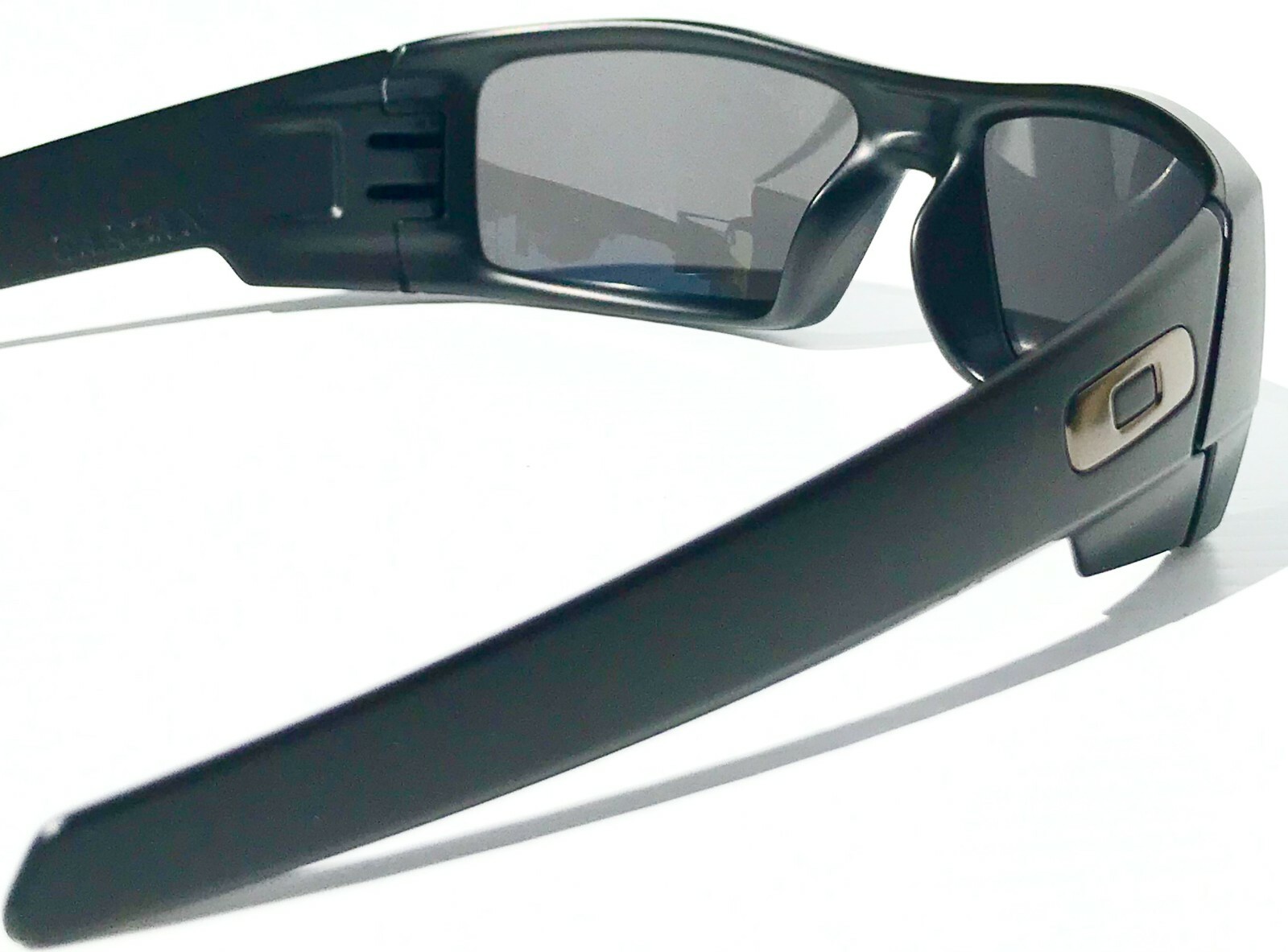 NEW* OAKLEY GASCAN Matte BLACK POLARIZED Galaxy Purple Violet Sunglass 9014